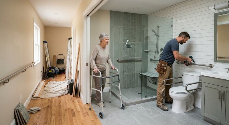 Accessible Tub Installation in Lancaster, PA