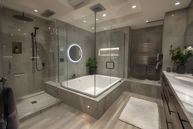 Modern Built-in Tub